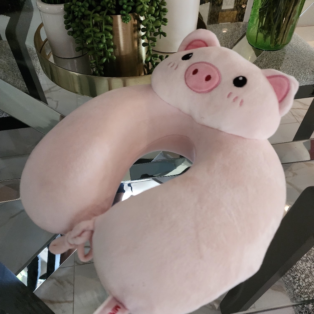 Cute Pig Neck Pillow